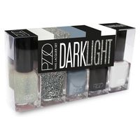 Set de 5 esmaltes de unas Darklight Pzzo Make Up
