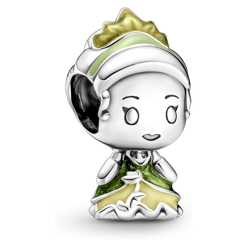 PANDORA - Charm Princesa Tiana Y El Sapo De Disney Mujer Pandora
