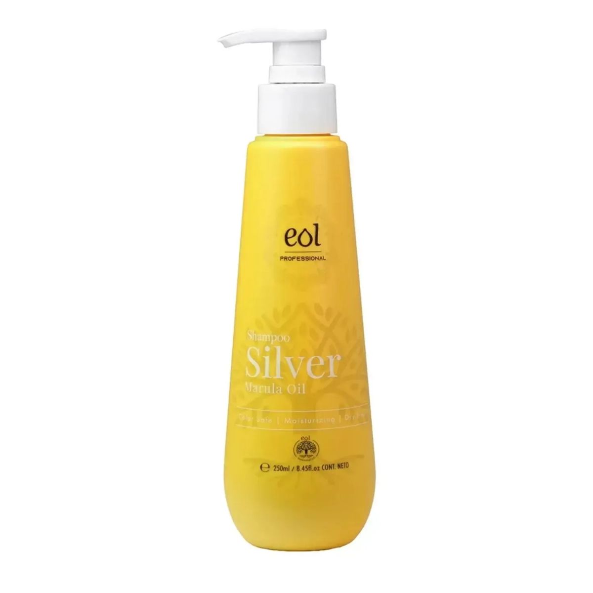 GENERICO - Shampoo Eol Color Marula Silver 250ml Matiza Hidrata Fortalece Deja el Tonos Frío
