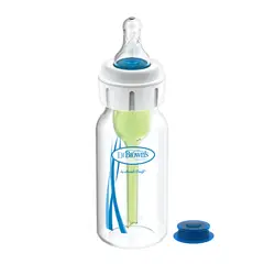 DR BROWN'S - Mamadera Anticólico Alimentación Especial 120ml con Tetina 0-3M Dr. Brown´s
