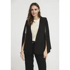 CANADIENNE - Blazer Mujer Verbena Viscosa Negro