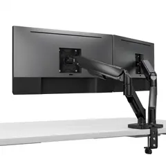 GENERICO - Brazo Articulado Flex 2 Monitores 17-32 Negro Blacktera