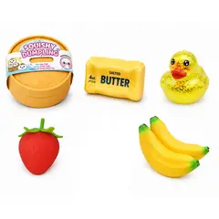 GENERICO - Dumpling squishy + 5Pcs Squishy Virales Sensorial al azar.