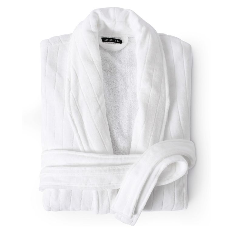 Bata Baño 100% Algodón Spa Blanco S