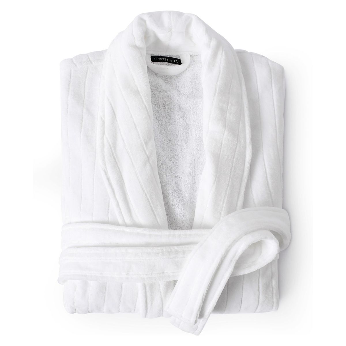 ELEMENTS CONCEPT - Bata Baño 100% Algodón Spa Blanco S Elements Concept