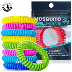GENERICO - PULSERA REPELENTE MOSQUITOS ESENCIAS NATURALES
