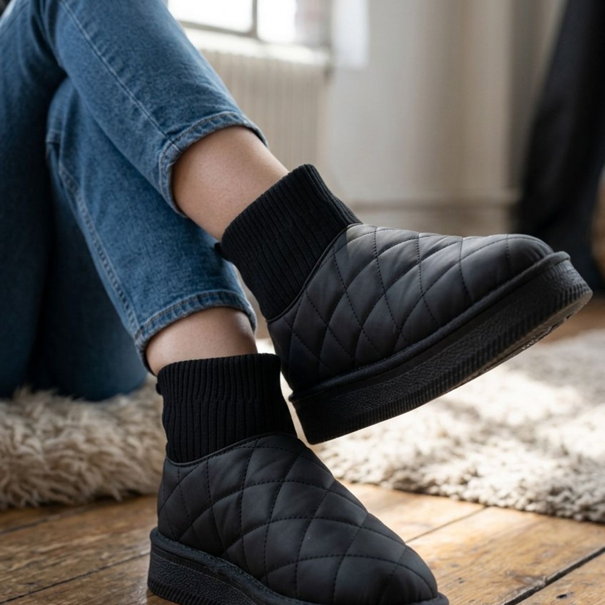 BOTELI - pantubotas mujer Botas Con Chiporro Para Damas invierno termicas
