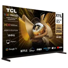 TCL - SMART TV RGB X11L 85 Pulgadas Mini LED 4K