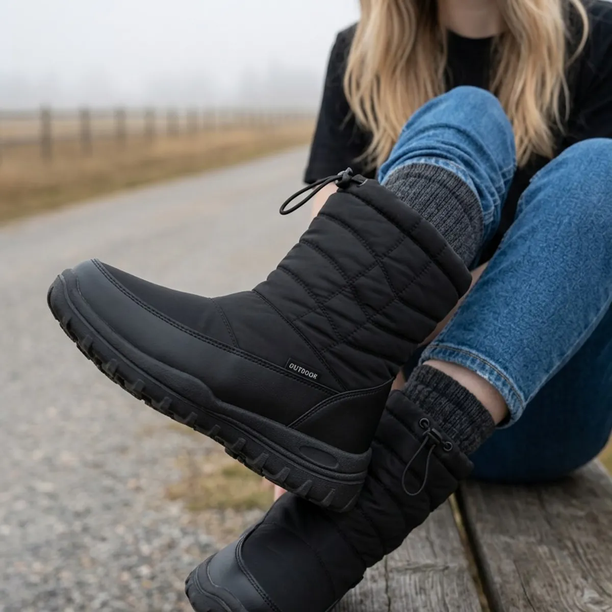 BOTELI - pantubotas mujer Botas Con Chiporro Para Damas