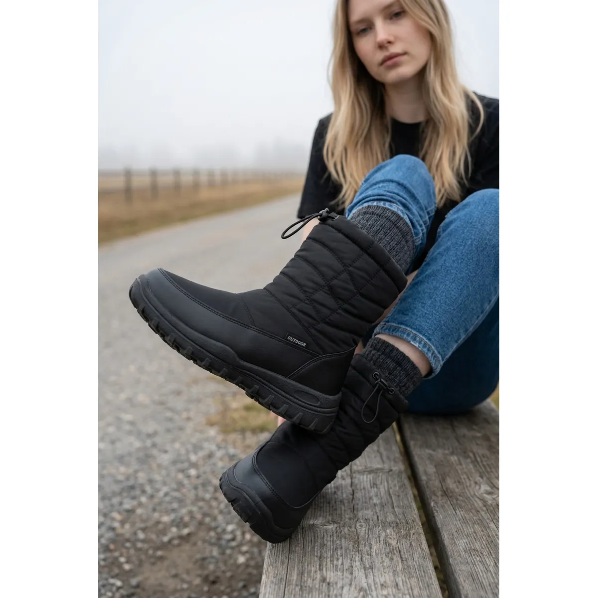 BOTELI - pantubotas mujer Botas Con Chiporro Para Damas