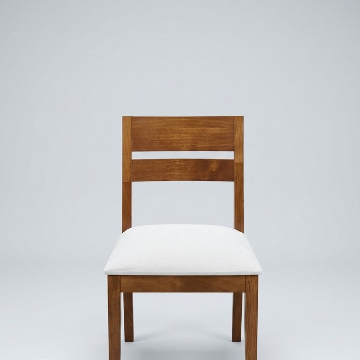 Pack 4 Sillas Aspen de Madera Pino Color Miel, Tapiz Blanco Hueso, marca GENERICO - Foto 2