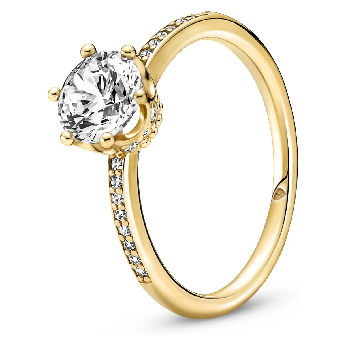 PANDORA - Anillo Solitario De Plata Mujer Pandora