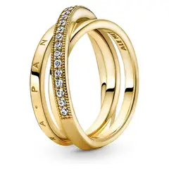 PANDORA - Anillo Banda De Plata Mujer