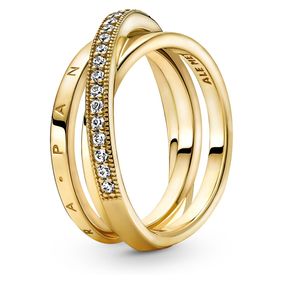 PANDORA - Anillo Banda De Plata Mujer Pandora