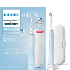PHILIPS - Cepillo de Dientes Eléctrico Sonicare 5100 Celeste