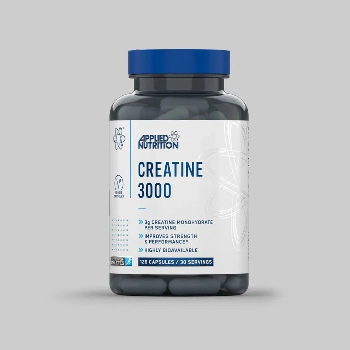 APPLIED NUTRITION - CREATINA 3000MG 120 CAPSULAS - APPLIED NUTRITION