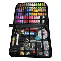 NORPLAT - Set Costura Costurero Bordado con Estuche 200pcs -