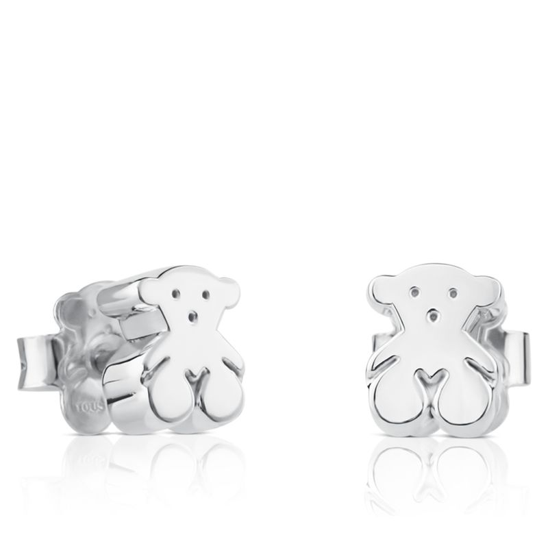 TOUS - Aros Sweet Dolls Oso De Plata Mujer Tous