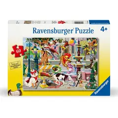 RAVENSBURGER - Puzzle 60 Piezas Mascotas Superhéroes