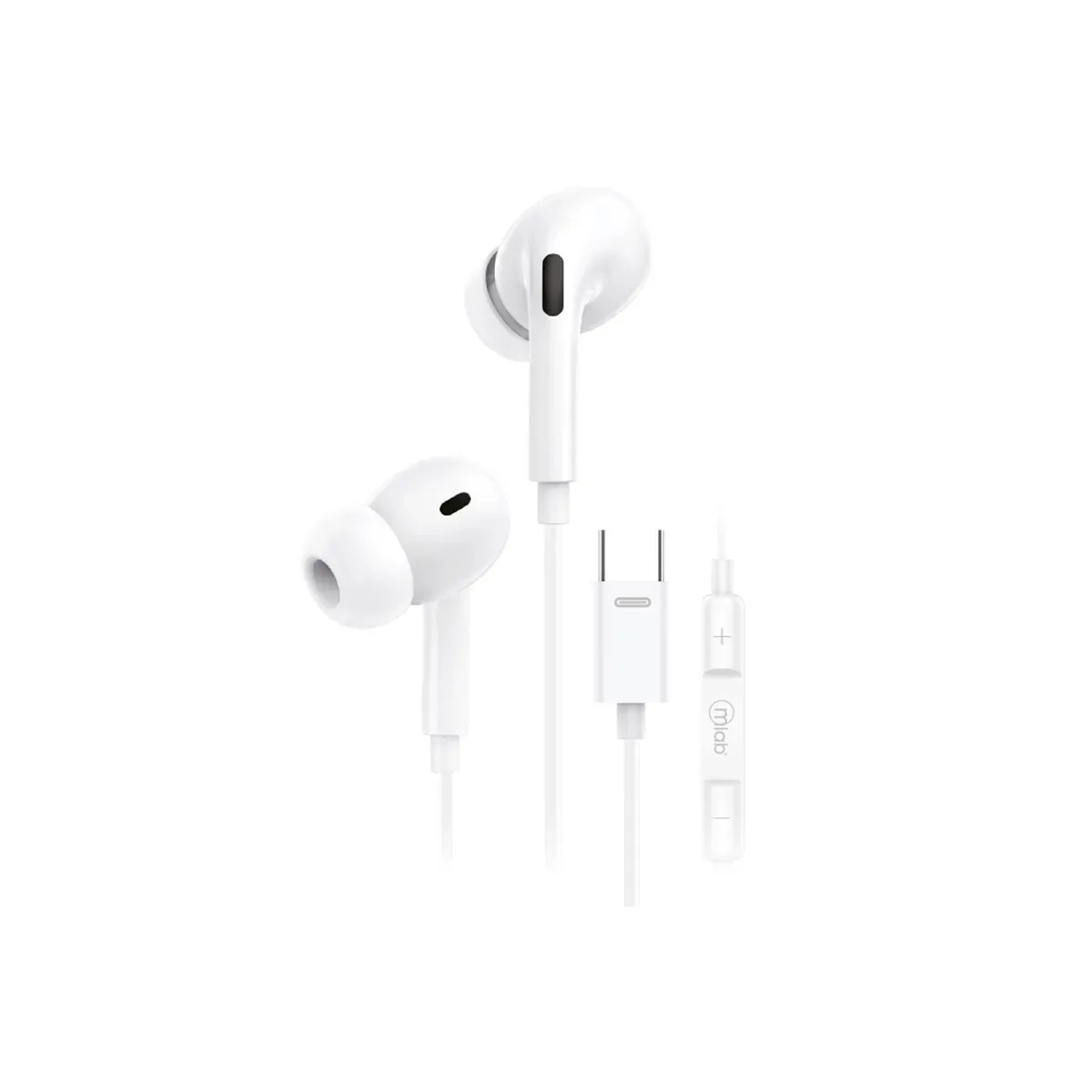 MLAB - Audífonos In-ear Mlab Alámbricos Tipo C Con Micrófono