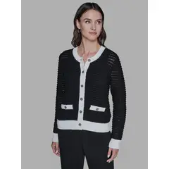 KARL LAGERFELD - Cárdigan con botones frontales