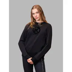 KARL LAGERFELD - Polerón con estampado de logo K