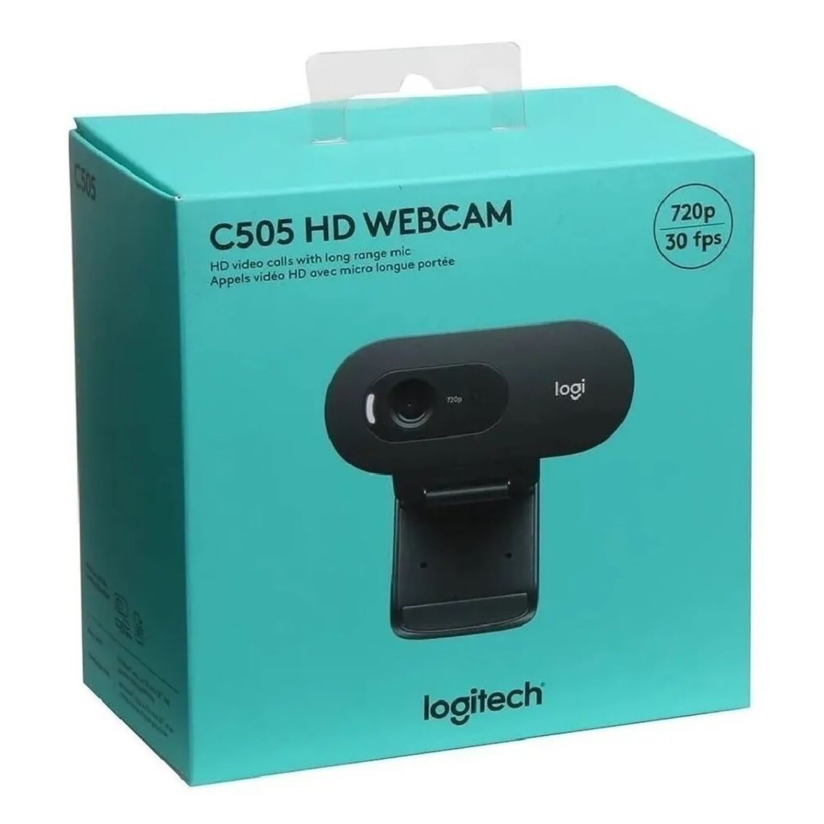 LOGITECH - Webcam Logitech C505 Hd 720p 30fps Con Micrófono