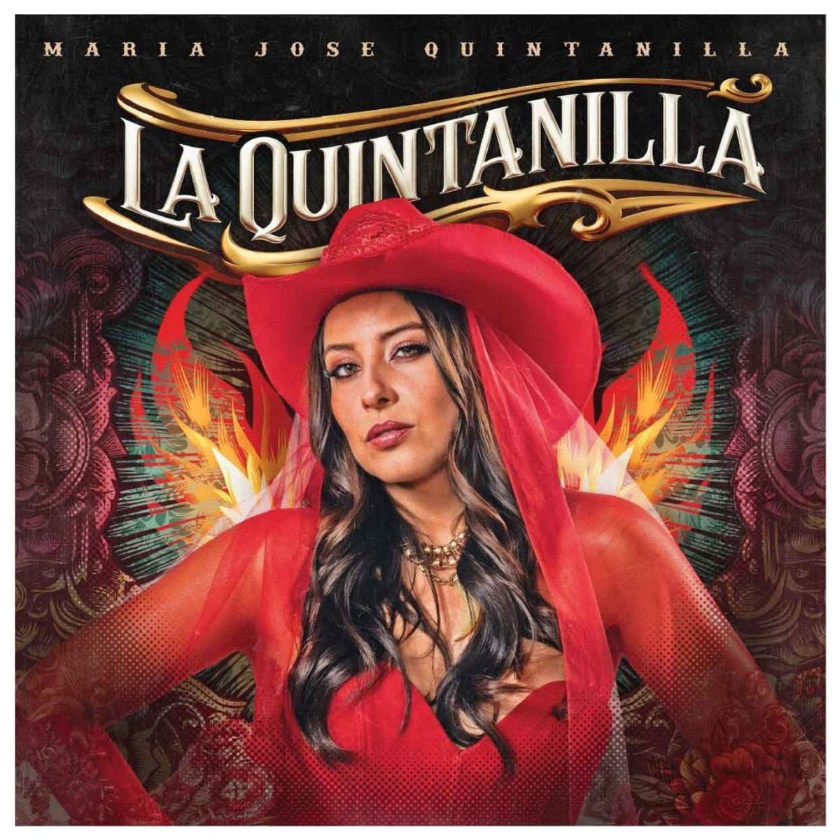 GENERICO - MARIA JOSE QUINTANILLA - LA QUINTANILLA RED VINYL  VINILO