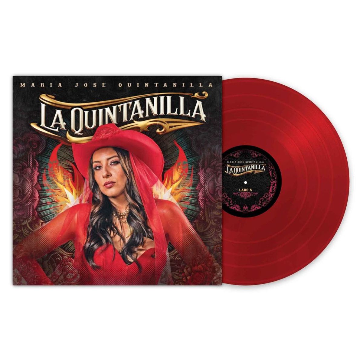 GENERICO - MARIA JOSE QUINTANILLA - LA QUINTANILLA RED VINYL  VINILO