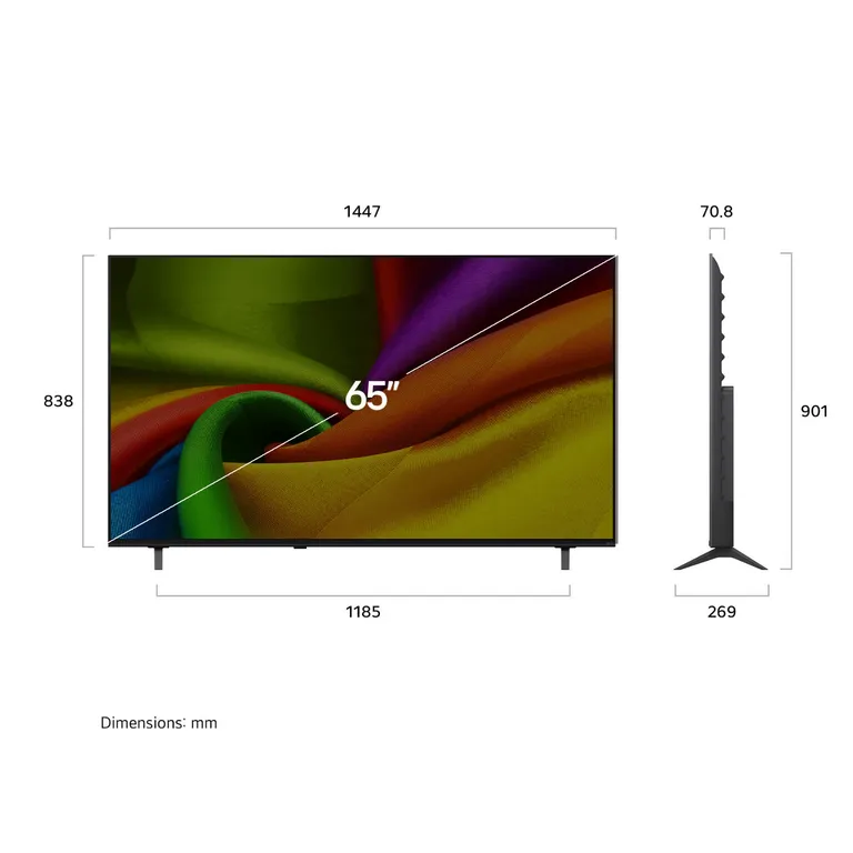Smart TV 65 NANO 4K UHD AI NU85 2026