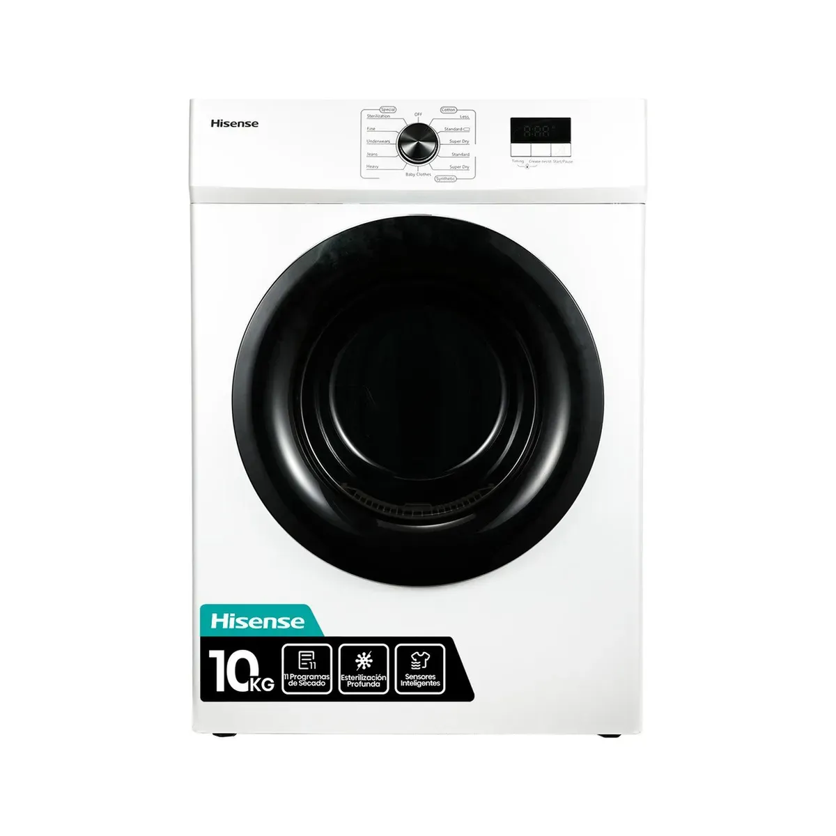 HISENSE - Secadora 10 Kg DV1W1001UW Hisense