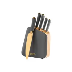 THOMAS - Set taco de 6 Cuchillos Acero inoxidable TH-MT06GD