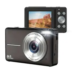 GENERICO - Cámara Digital 4k 44mp Batería Recargable Autoenfoque Filtros Webcam Foto Video incluye SD32GB