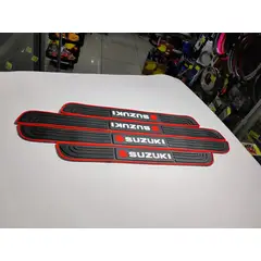 GENERICO - X4 Goma Pisadera multifunción cubre socalos Suzuki protector para autos universal