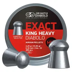 GENERICO - Postón Jsb Exact King Heavy Mkii 6.35mm 33,95gr 300pcs