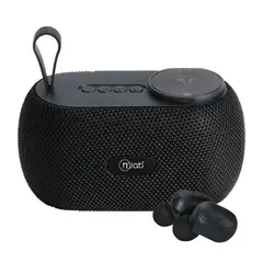 MLAB - Parlante Air-Dual Bass TWS Speaker + Audífonos