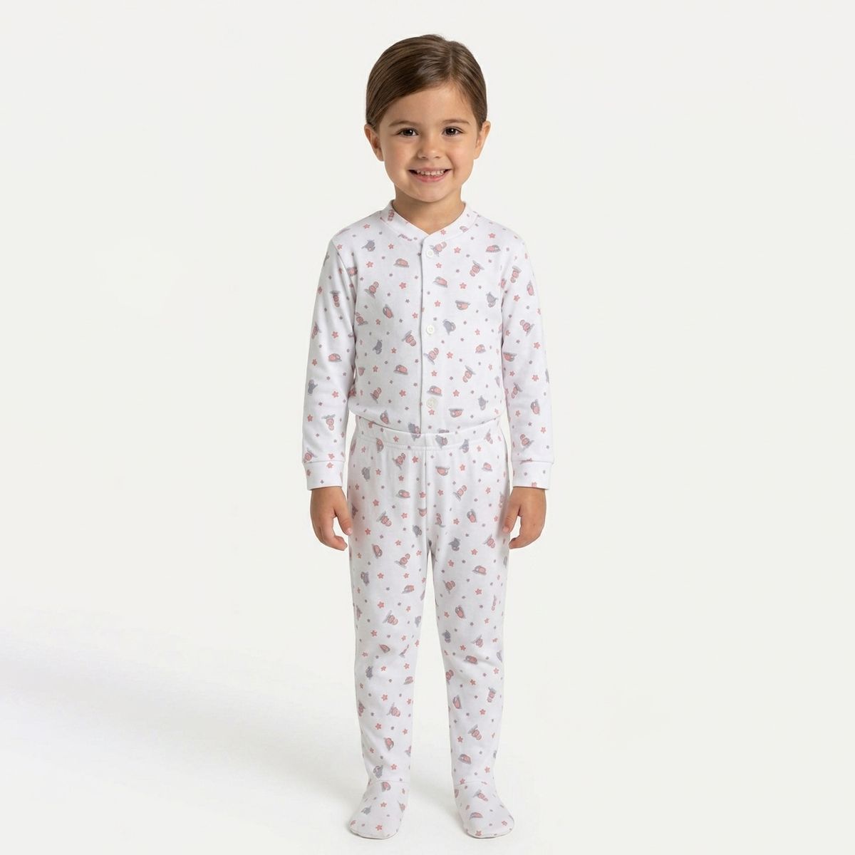 NAZ - Pijama Largo Algodón Niños Unisex Naz
