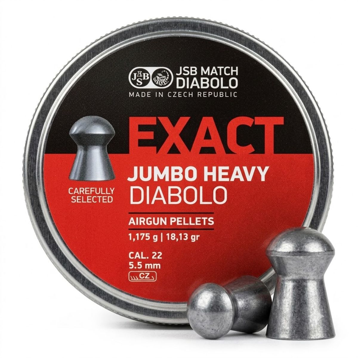 GENERICO - Postón Jsb Exact Jumbo Heavy Diabolo 5.5 18.13 Gr 500pcs