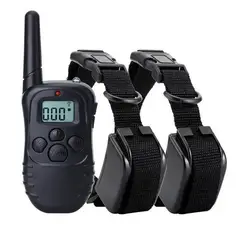 GENERICO - Set Collar Eléctrico Entrenamiento para Adiestramiento Perro