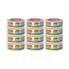 TESA - Pack 12 Cintas Enmascarar Masking Tape 40mt X 36mm