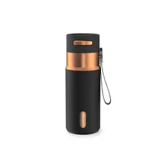 CONTIGO - Botella Mug Vaso Frio y Calor Termico Autoseal 473ml Negro Cobre