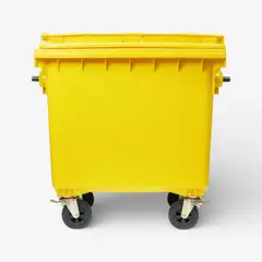METANEK AMERICAN DESIGN - Basurero de 1100 - Amarillo 1100RC