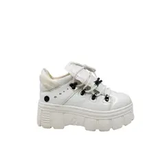 HERIEL - Zapatilla Plataforma Urbana Blanca