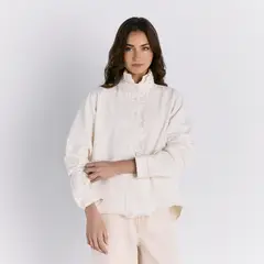 LOUNGE - Sobre Camisa Mujer Vuelos Denim