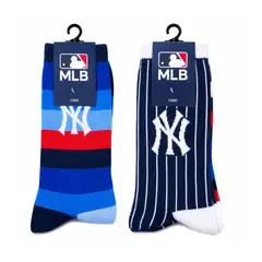 MLB - Pack 2 Calcetines Major League Baseball NY Yankees Crew Unisex Originales