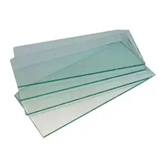 METALFER - Vidrios Rectangulares Blancos 10 Unidades OFERTA 2X1