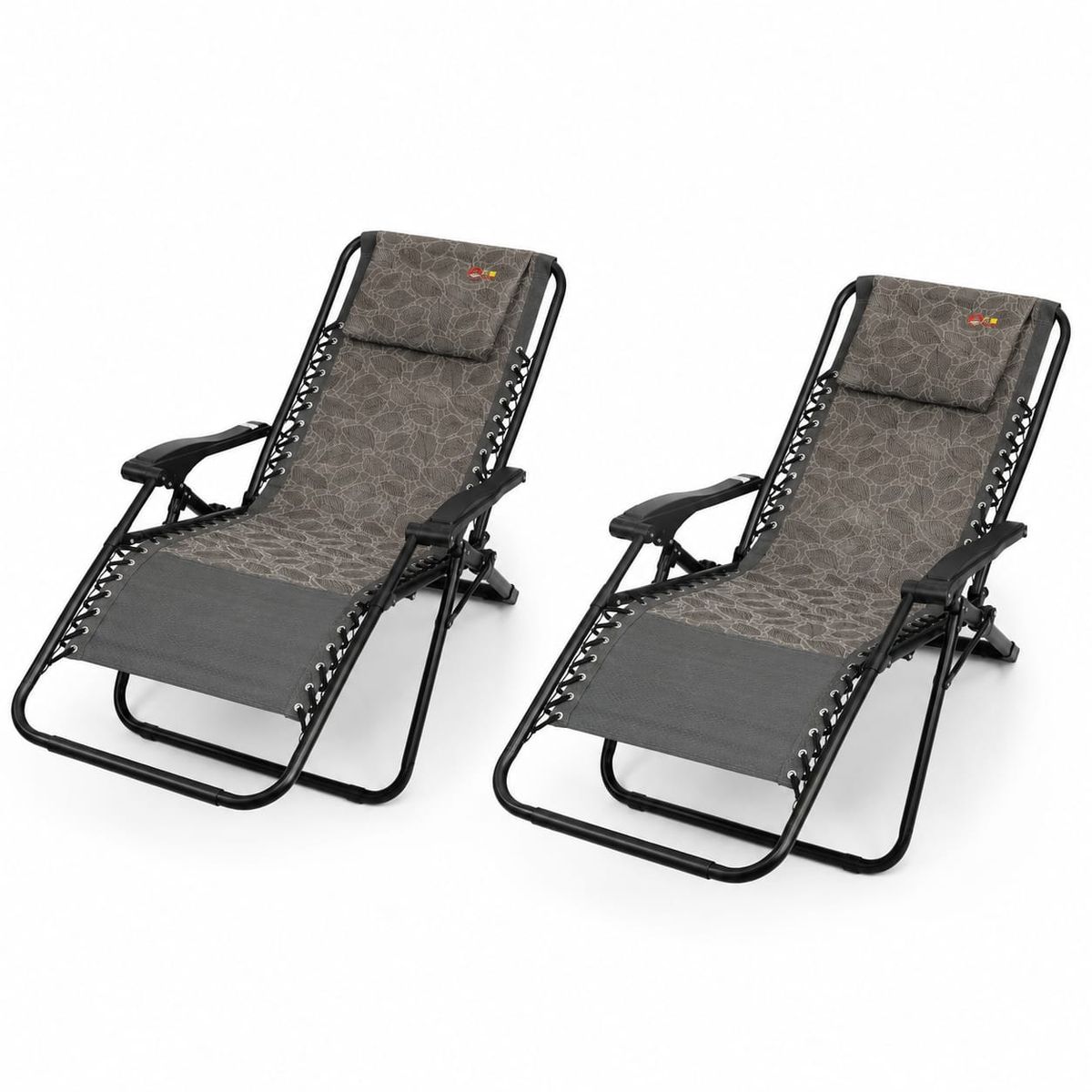 PACK DE 2 SILLA REPOSERA PARA PLAYA Y CAMPING COLOR VERDE ESTAMPADO, marca GENERICO - Foto Principal