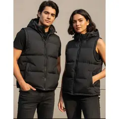 BLUE MOUNTAIN - Chaqueta Sin Manga Hombre Impermeable Unisex
