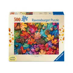 RAVENSBURGER - Puzzle 500 Piezas Large Riqueza Otoñal