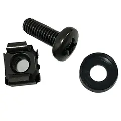 ATLANTICSWIRE - Kit Tuerca Enjaulada M6 Tornillo Y Golilla Para Rack X25 Unidades